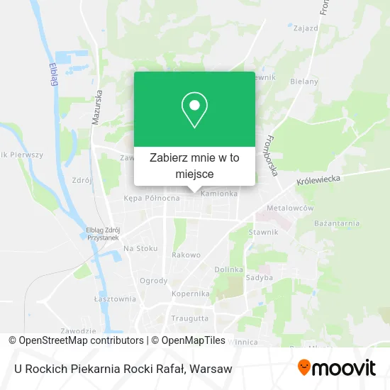 Mapa U Rockich Piekarnia Rocki Rafał