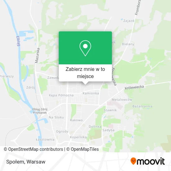Mapa Społem