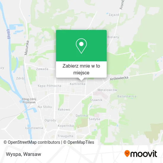 Mapa Wyspa