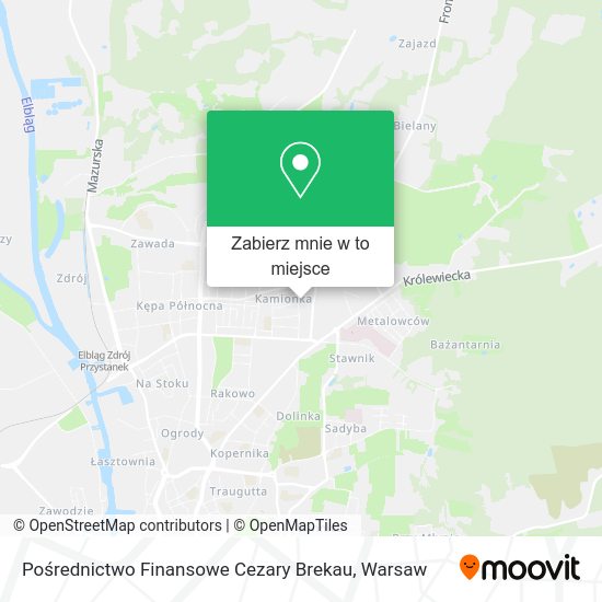 Mapa Pośrednictwo Finansowe Cezary Brekau