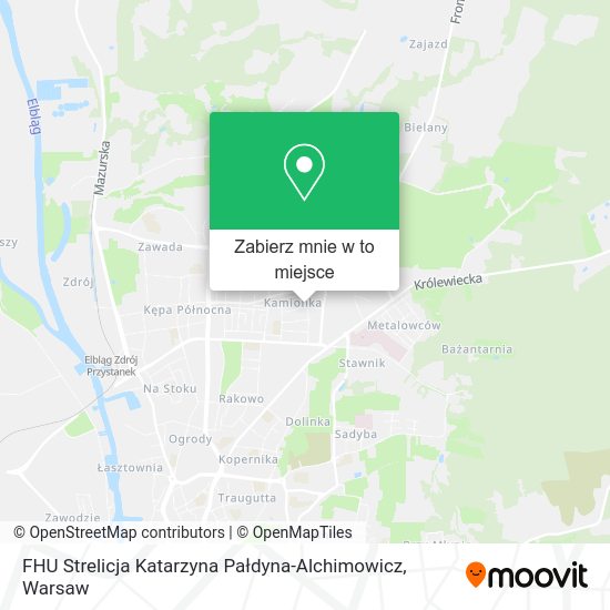 Mapa FHU Strelicja Katarzyna Pałdyna-Alchimowicz