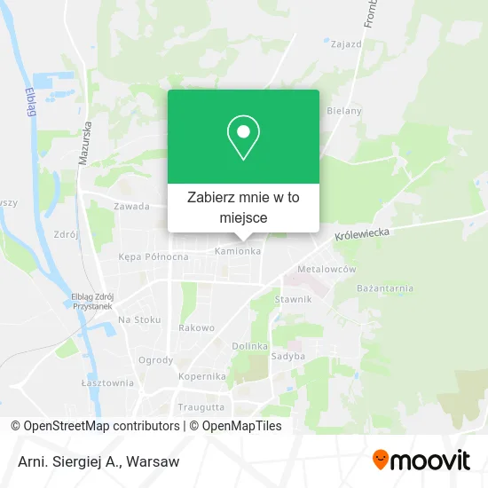 Mapa Arni. Siergiej A.