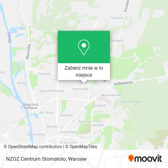 Mapa NZOZ Centrum Stomatolo