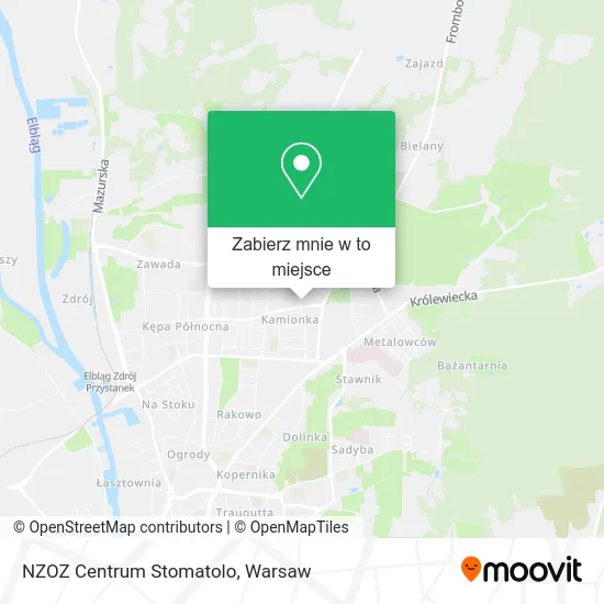 Mapa NZOZ Centrum Stomatolo