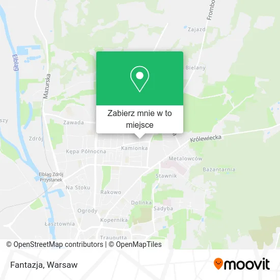 Mapa Fantazja