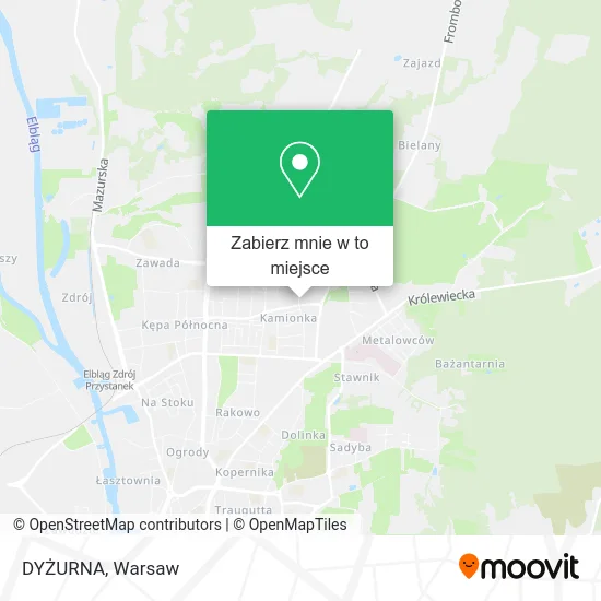 Mapa DYŻURNA