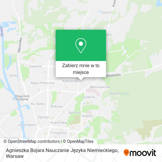 Mapa Agnieszka Bojara Nauczanie Języka Niemieckiego