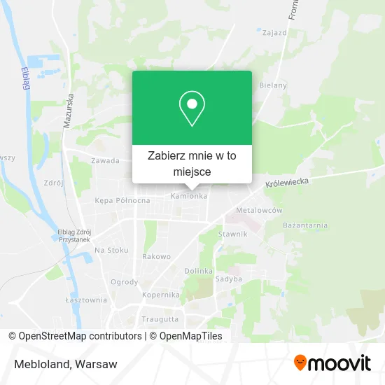 Mapa Mebloland