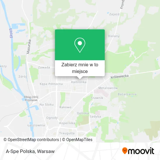 Mapa A-Spe Polska