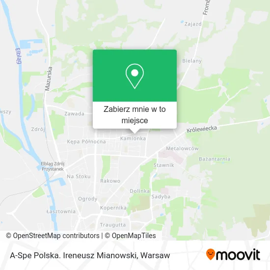 Mapa A-Spe Polska. Ireneusz Mianowski