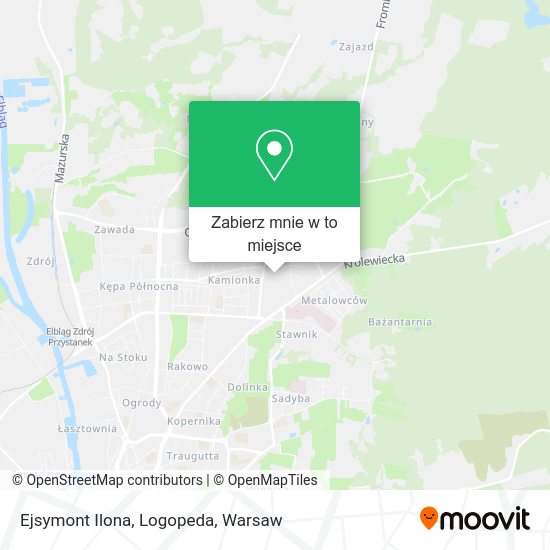 Mapa Ejsymont Ilona, Logopeda