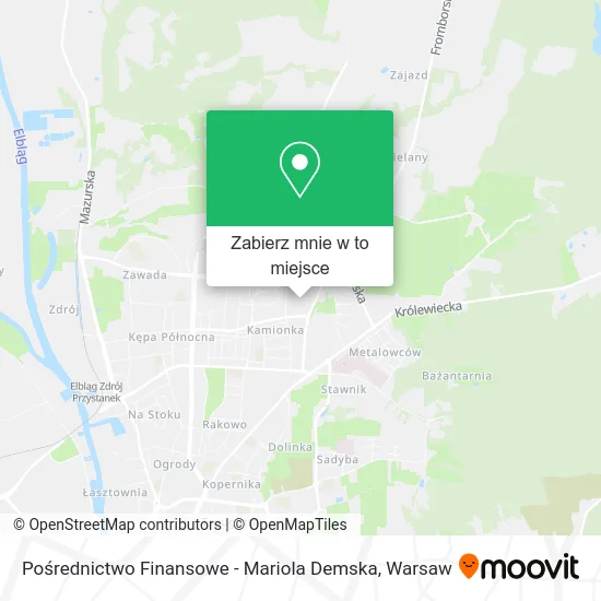 Mapa Pośrednictwo Finansowe - Mariola Demska