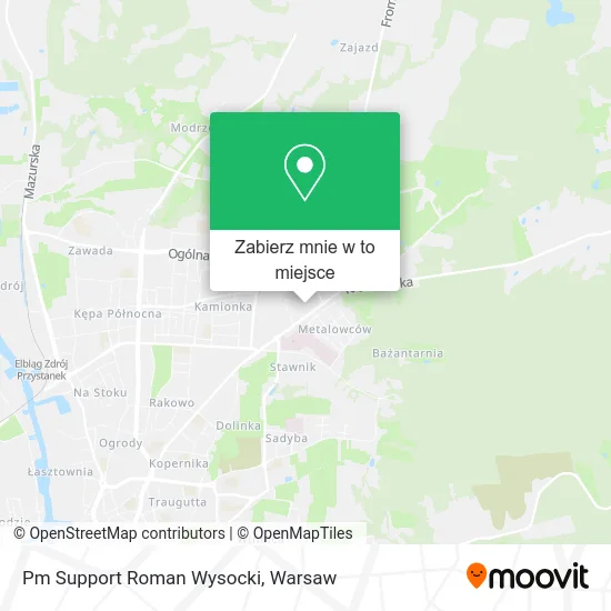 Mapa Pm Support Roman Wysocki