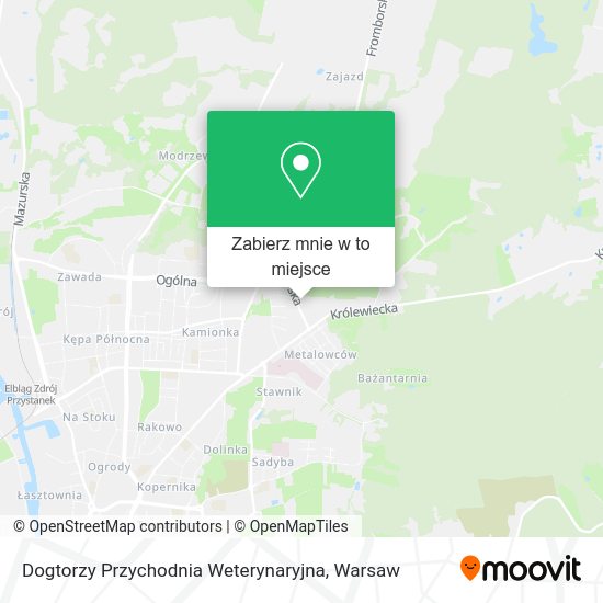 Mapa Dogtorzy Przychodnia Weterynaryjna