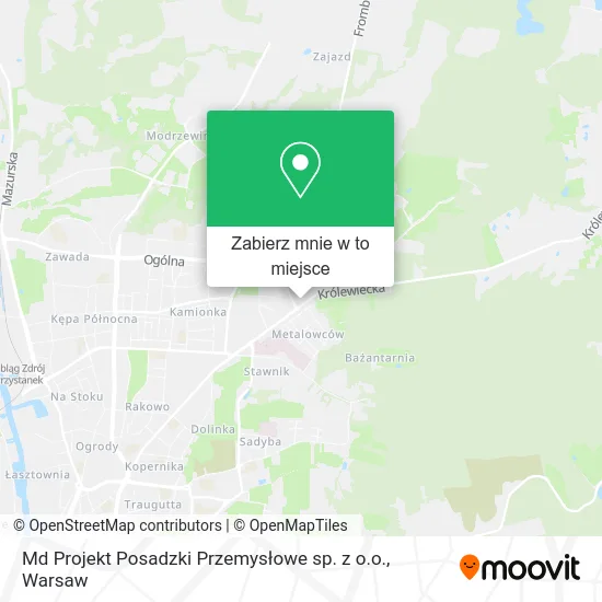 Mapa Md Projekt Posadzki Przemysłowe sp. z o.o.