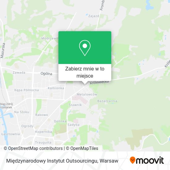 Mapa Międzynarodowy Instytut Outsourcingu