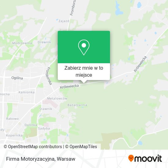 Mapa Firma Motoryzacyjna