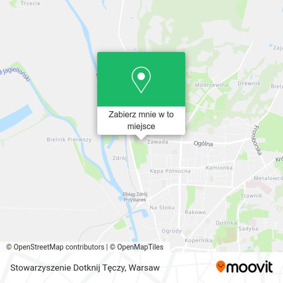 Mapa Stowarzyszenie Dotknij Tęczy