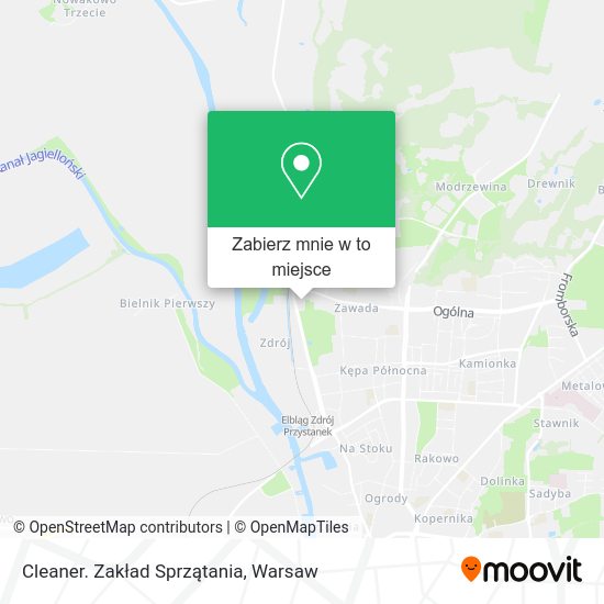 Mapa Cleaner. Zakład Sprzątania