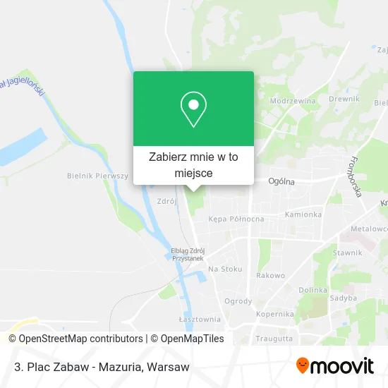 Mapa 3. Plac Zabaw - Mazuria