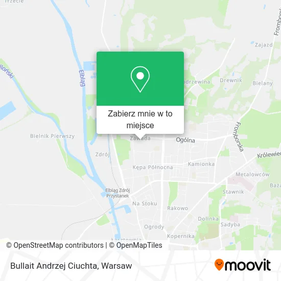 Mapa Bullait Andrzej Ciuchta
