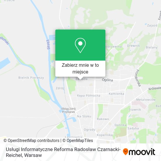 Mapa Usługi Informatyczne Reforma Radosław Czarnacki-Reichel