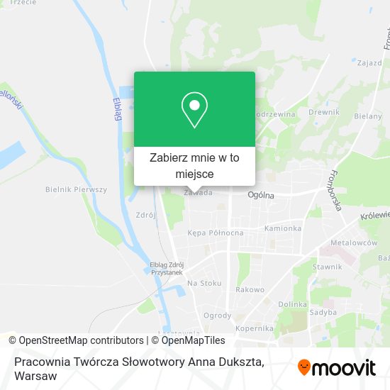 Mapa Pracownia Twórcza Słowotwory Anna Dukszta