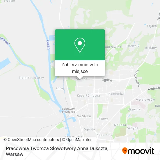 Mapa Pracownia Twórcza Słowotwory Anna Dukszta
