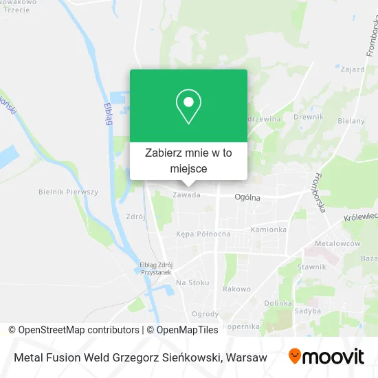 Mapa Metal Fusion Weld Grzegorz Sieńkowski