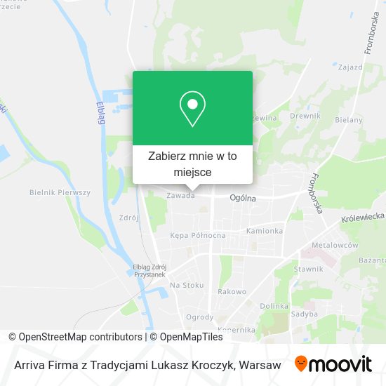 Mapa Arriva Firma z Tradycjami Lukasz Kroczyk