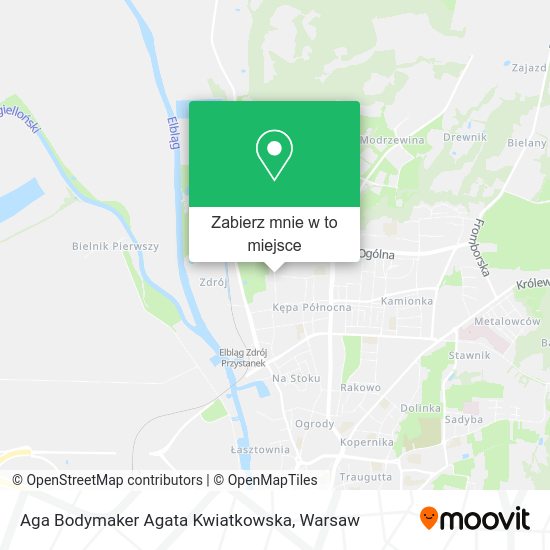 Mapa Aga Bodymaker Agata Kwiatkowska