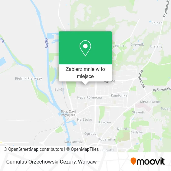 Mapa Cumulus Orzechowski Cezary