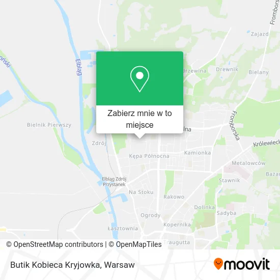 Mapa Butik Kobieca Kryjowka