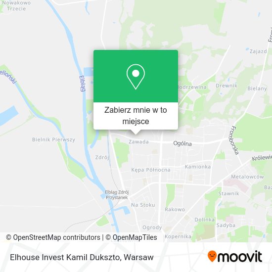 Mapa Elhouse Invest Kamil Dukszto