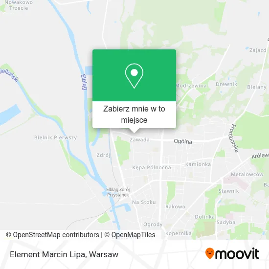 Mapa Element Marcin Lipa