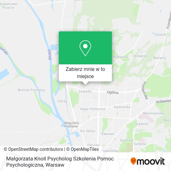 Mapa Małgorzata Knoll Psycholog Szkolenia Pomoc Psychologiczna