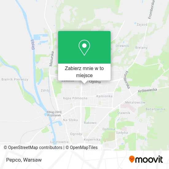 Mapa Pepco