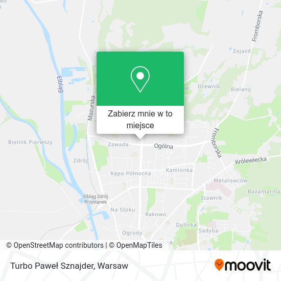 Mapa Turbo Paweł Sznajder