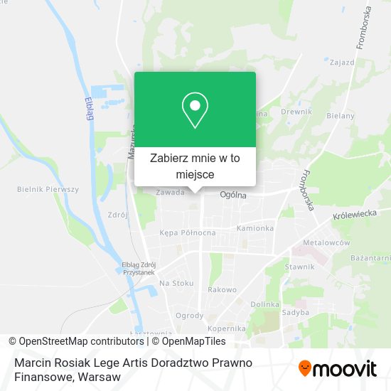 Mapa Marcin Rosiak Lege Artis Doradztwo Prawno Finansowe