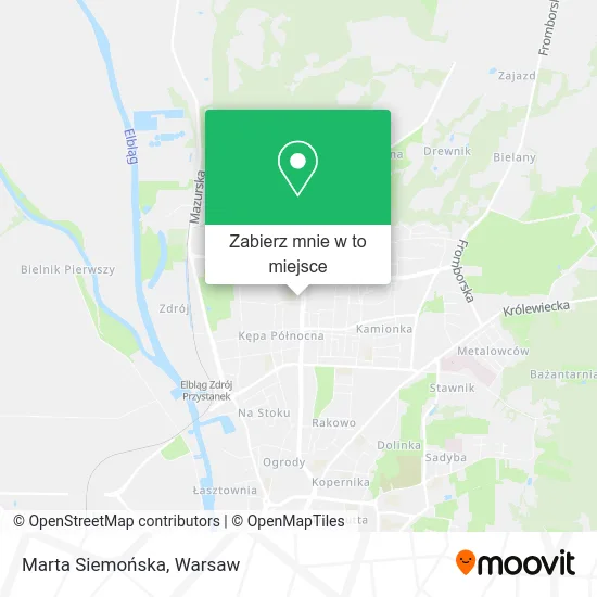 Mapa Marta Siemońska
