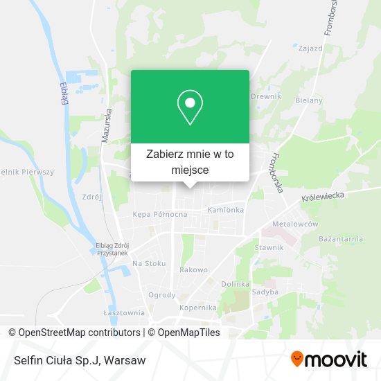 Mapa Selfin Ciuła Sp.J