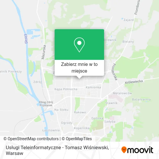 Mapa Usługi Teleinformatyczne - Tomasz Wiśniewski