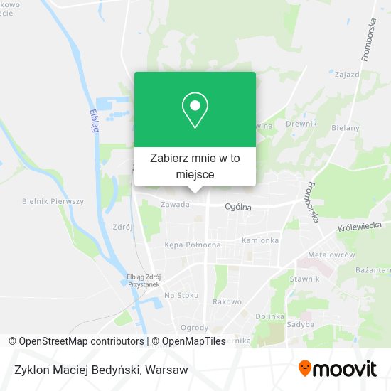 Mapa Zyklon Maciej Bedyński