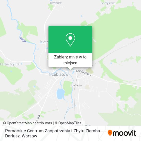 Mapa Pomorskie Centrum Zaopatrzenia i Zbytu Ziemba Dariusz