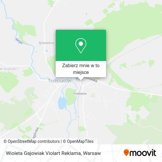 Mapa Wioleta Gajowiak Violart Reklama