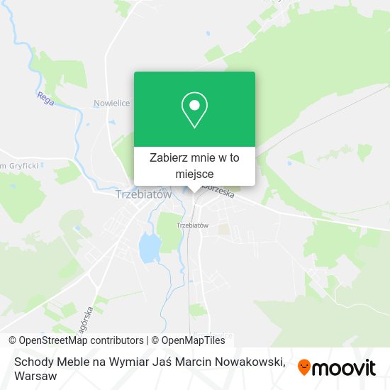 Mapa Schody Meble na Wymiar Jaś Marcin Nowakowski