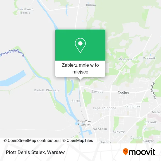 Mapa Piotr Denis Stalex