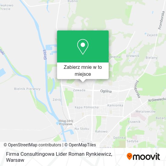 Mapa Firma Consultingowa Lider Roman Rynkiewicz