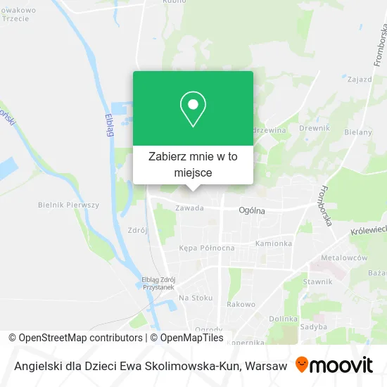 Mapa Angielski dla Dzieci Ewa Skolimowska-Kun
