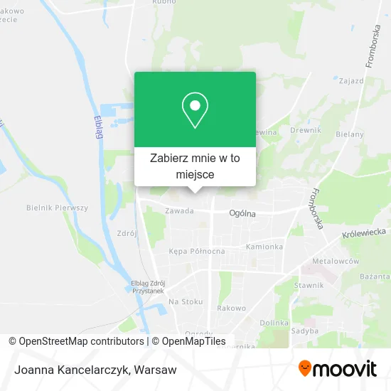 Mapa Joanna Kancelarczyk